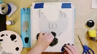 First time trying out Essential Stencils!