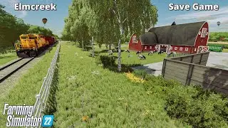 Save Game Showcase #1🔸#Elmcreek🔸#FarmingSimulator22