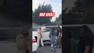Женщину, страдающую бредом, быстро обрызгали перцовым баллончиком! 😳