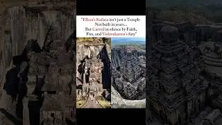 Ellora Kailasa: Born from Faith, Fire & Fury! #hindutemple #shorts