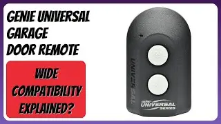 REVIEW (2026): Genie Universal Garage Door Remote. Features