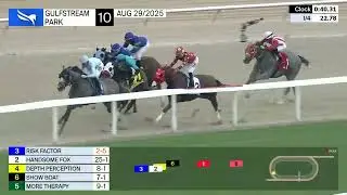 Gulfstream Park Carrera 10 - 29 de Agosto 2025