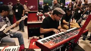 Nord Live at NAMM 2018 - Kemuel Roig