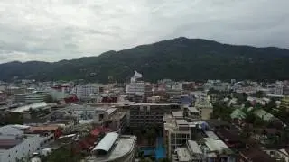 Aerial view of Patong Beach, Phuket, Thailand 001