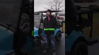 Will Electric Golf Car Batteries FREEZE in the WINTER? #shorts