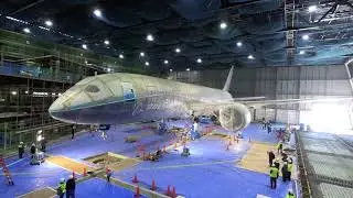 【FLIGHT OF DREAMS】ボーイング787初号機ZA001ジャッキアップ動画