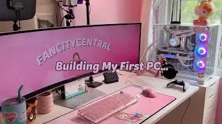 building my first Gaming PC 🌸 white aesthetic | no experience | $5K setup build