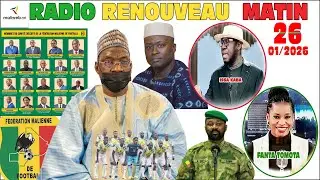 LE MATINAL DE LA RADIO RENOUVEAU FM du 26 Janvier 2026