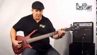 Copy of The RockBass Corvette Basic active 4 string   with Andy Irvine