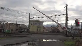 Železniční přejezd Nymburk u St.2 (07.01.2023)