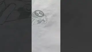 Ben 10 Omnitrix | #drawing  and #sketching #shorts #ben10 #omnitrix
