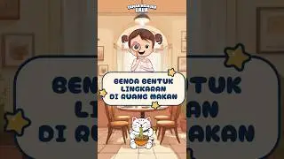 Benda Berbentuk Lingkaran di Ruang Makan 🍭