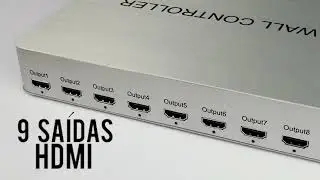 V&Iacute;DEO WALL 3X3 para 9 Telas