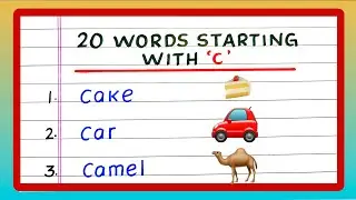 Words Starting with 