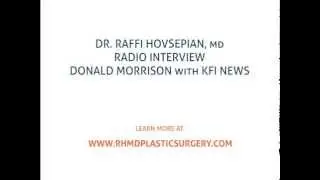 Dr. Raffi Hovsepian, M.D. discusses Shrink Wrap Liposuction with KFI News