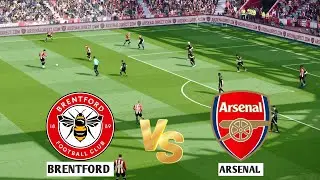 🔴 BRENTFORD VS ARSENAL I English Premier League 2024/25 I PES Game Simulation