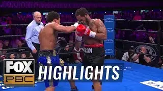 Money Powell knocks down Javier Frazier in the 3rd round | HIGHLIGHTS | PBC ON FOX