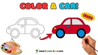 Car Drawing, Painting, Coloring for Kids, Toddlers and Adults &ndash; Fun and Relaxing | Learn Vehicles