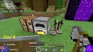Minecraft UHC challenges. becoming the village doctor - Day 8