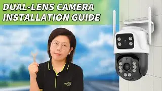 Fastcabling's Dual Lens PT Security Camera Setup Demo