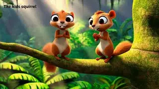 Gilhari wala cartoon new | Hindi Rhymes for kids | The kids squirrel