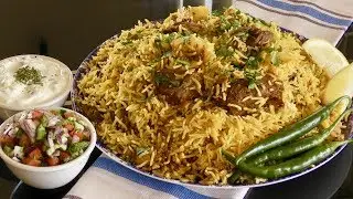 Mutton Biryani - Lamb Biryani - The Olympic Cooking