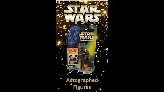 Star Wars Autographed Figures #starwars #starwarsfan #starwarsactionfigures