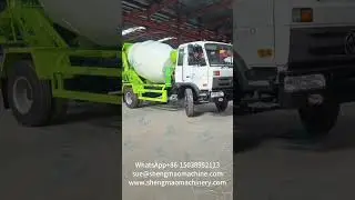 5m&sup3; mixing truck, 4x2 Dongfeng chassis, LHD, Yuchai 130hp， by Shengmao Machinery
