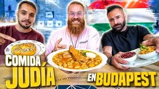 Comiendo MUY BARATO en BUDAPEST (comida judía tradicional)