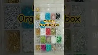 Organizer box from Meesho super worth product😱😱 #meesho #organizer #review #youtubeshorts #shorts
