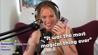 QTCinderella can't stop blushing after calling Emily