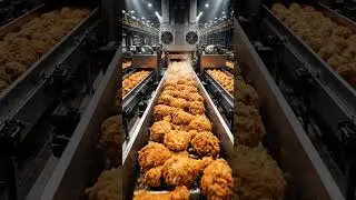 factory made chiken leg fry #chicken #shortvideo #shortsfeed #funnyshorts #shorts