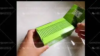 Custom Rolling Paper Booklets Green Color