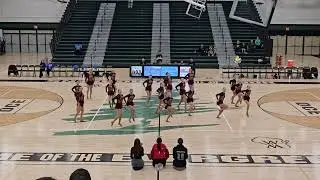 DCE Middle Gold Dance Team Basketball Performance 1-26-26 Killer Queens Jazz Routine
