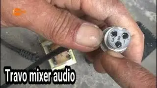 Cara mengganti travo mixer audio