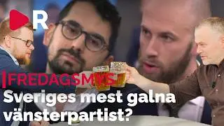 Är detta Sveriges mest galna vänsterpartist? — Fredagmys med Riks