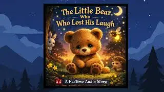 The Little Bear Who Lost His Laugh 🧸🌙 | Bedtime Song for Kids | Calm Lullaby to Sleep