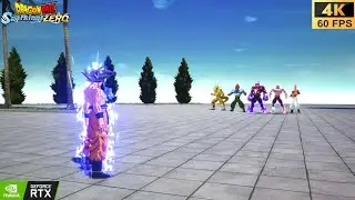 Goku VS OG Villain's 2, Insane Battle, Dragon Ball Sparking Zero, 4K 60FPS.