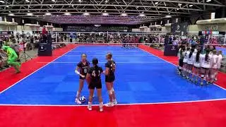 USAV Girls Jr Nat&rsquo;l MF 12NW vs. ARVC 12 Black Adidas (SU) (9) (Set 2)