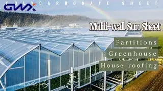 Muliti-Wall Polycarbonate Hollow Sheet | Factory-Direct Supplier | GuoweiXing