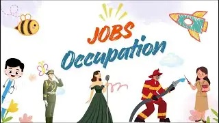 Learn English for Kids | Jobs Occupation Vocabulary for Ages 3&ndash;6