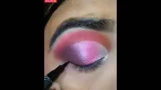 #makeupwithkomal 2021 half cut crease eye makeup, hope u like it,,comment💬 plz #shots #youtubeshots