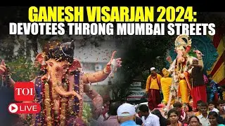LIVE | Ganesh Visarjan 2024 | Mumbai Flooded With Devotees | Lalbaugcha Raja, GSB Seva Mandal