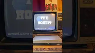 Смотрим Хоббит 1977 года VHS #hobbit #vhs #lotr #хоббит #retro #thehobbit #tolkienfan