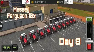 Fs 18 gameplay Massey Ferguson 10x timelapse #fs18 #gameplay #harvester 