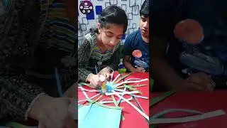 Handmade craft Flower Making Activity for kids #handmadecraft #flowermaking #activity #steam #stem