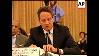 Treasury Secretary Timothy Geithner say the enormous scale of the financial derivatives market helpe