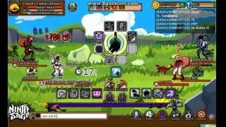 Ninja saga - random 2 vs 2 (One of the longest battle i faced) part 1