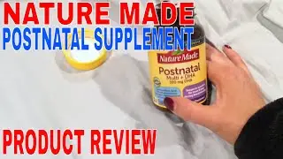 ✅  Nature Made Postnatal Multi DHA Supplement Review 🔴