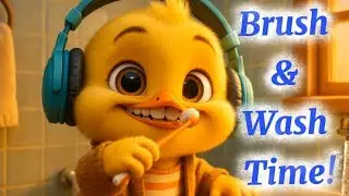 Brush, Brush, Shiny Teeth! | Fun Hygiene Song for Kids